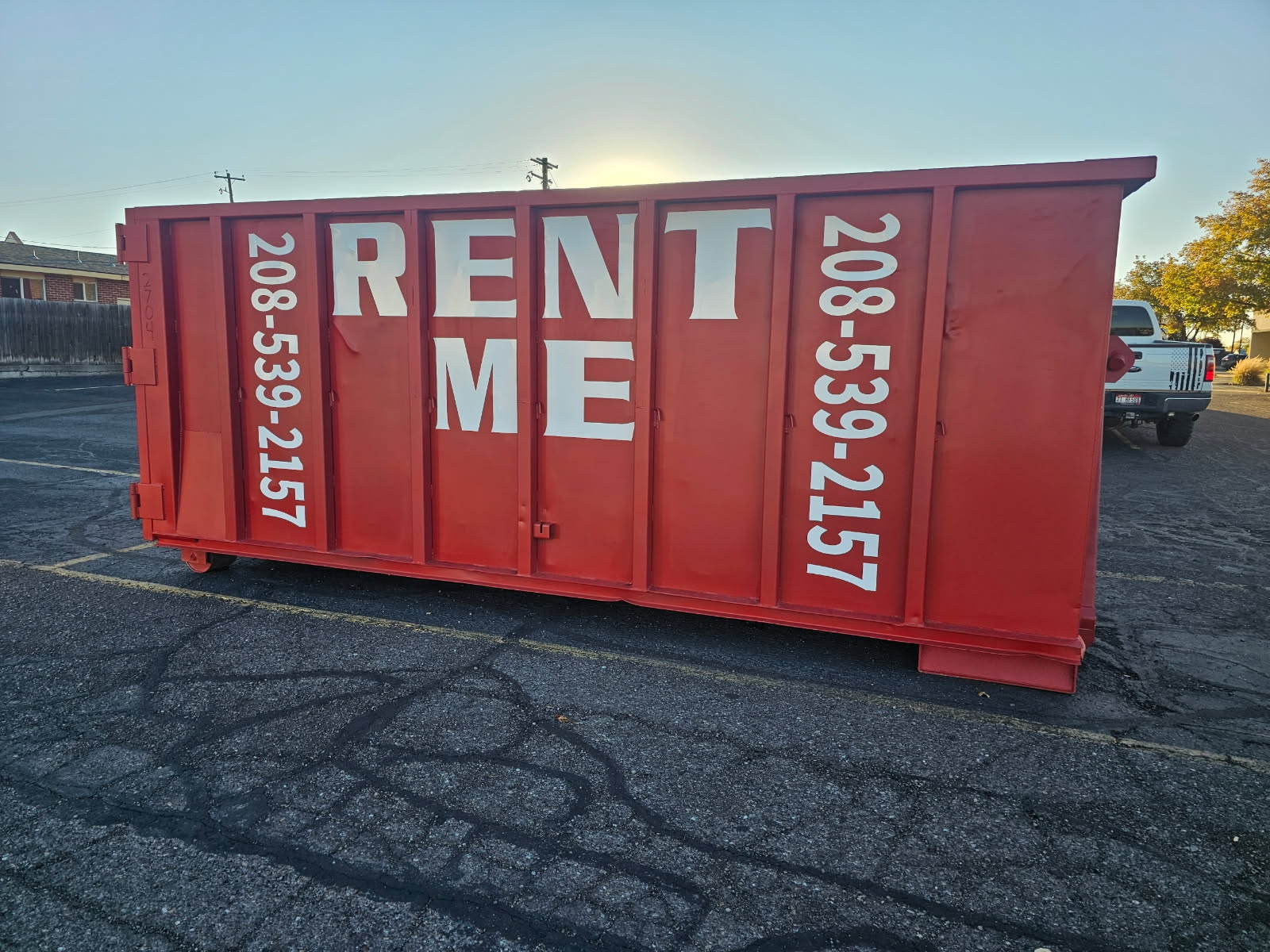 Container On The Truck